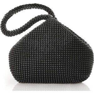 BABEYOND Women's Beaded Clutch Evening Bags Vintage Elegant Triangle Purse for